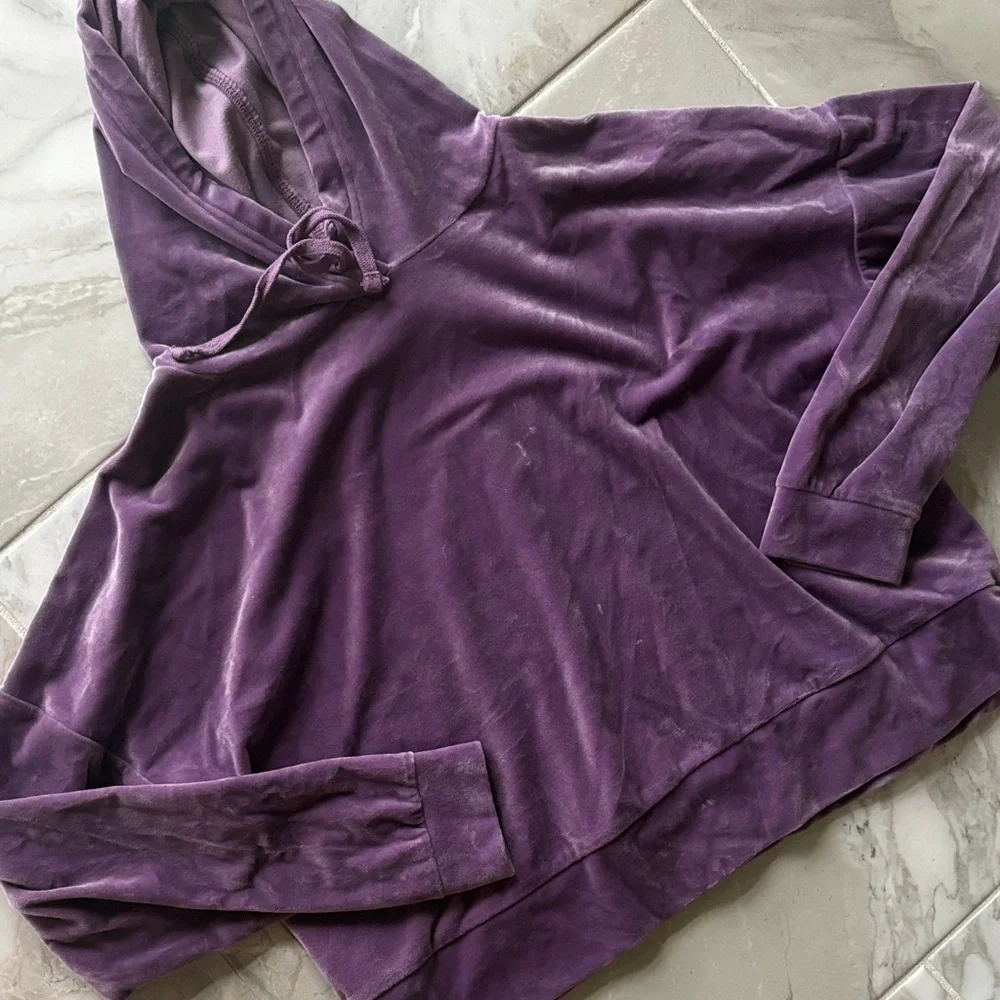 SO Purple Hoodie Sweatshirt - Picture 2 of 4